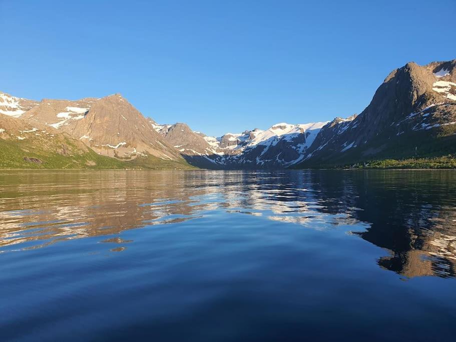Arctic Lodge Tromvik With Jacuzzi Тромсё Экстерьер фото